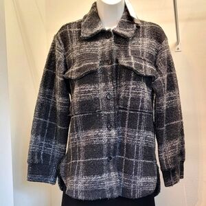 Banana Republic Plaid Shacket NWT SZ: XXSP